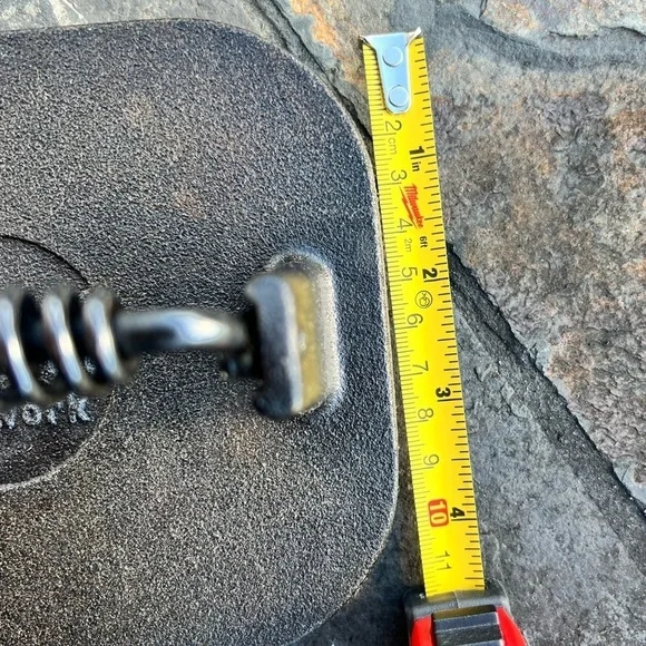 Food Network Cast Iron Sandwich/Bacon/Grill Press - Picture 3 of 6